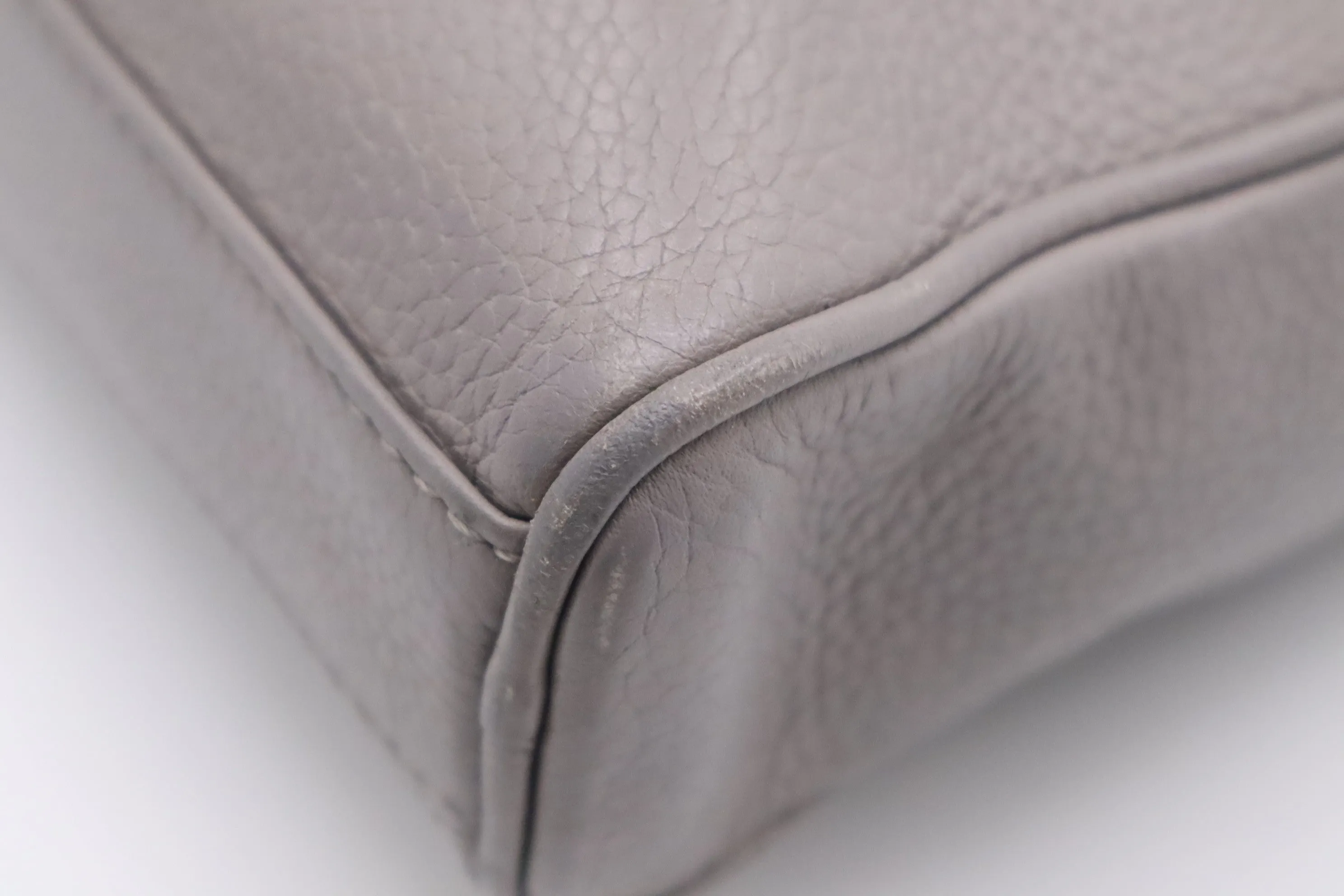 Dior Atelier Business Bag in Grey Leather