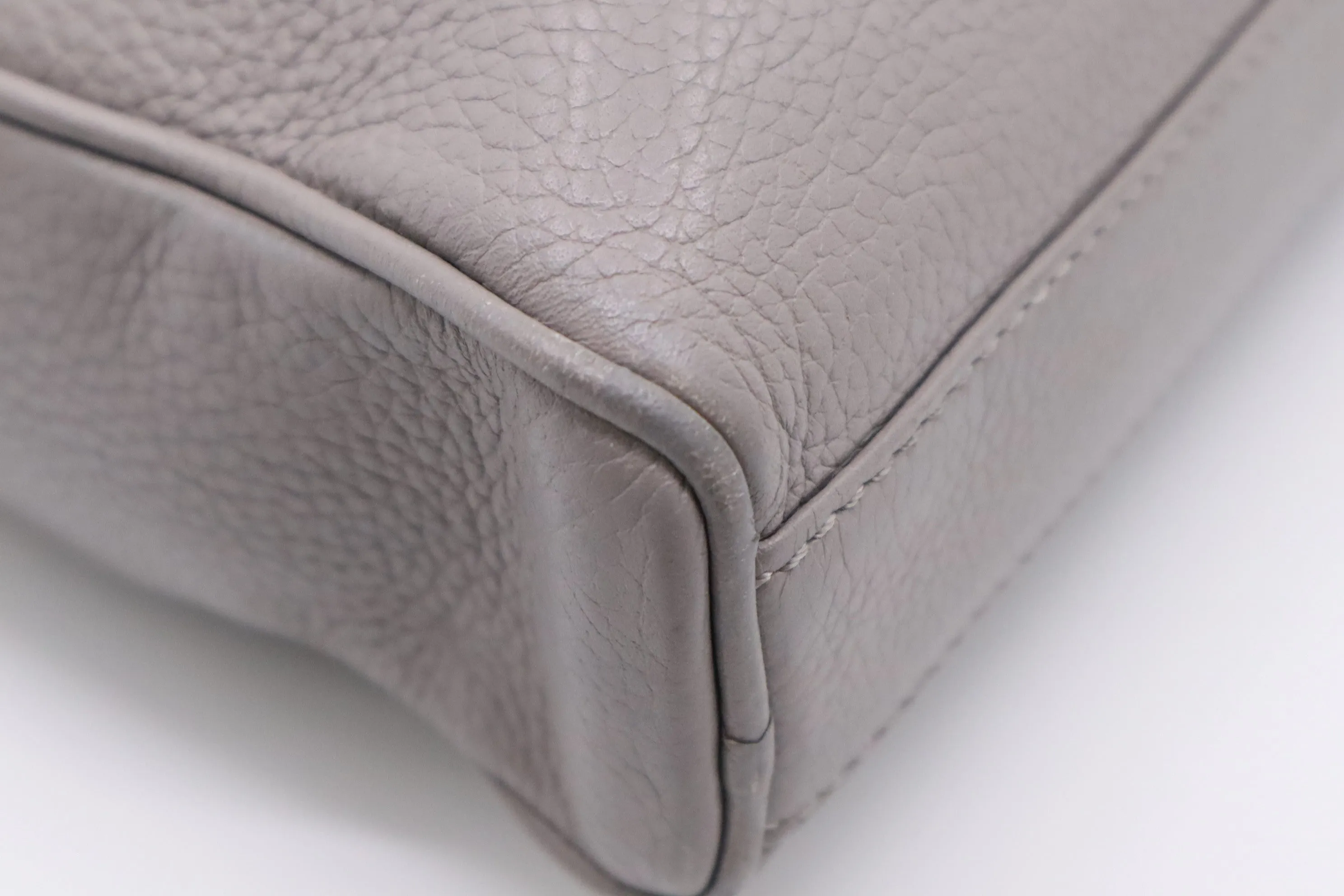 Dior Atelier Business Bag in Grey Leather