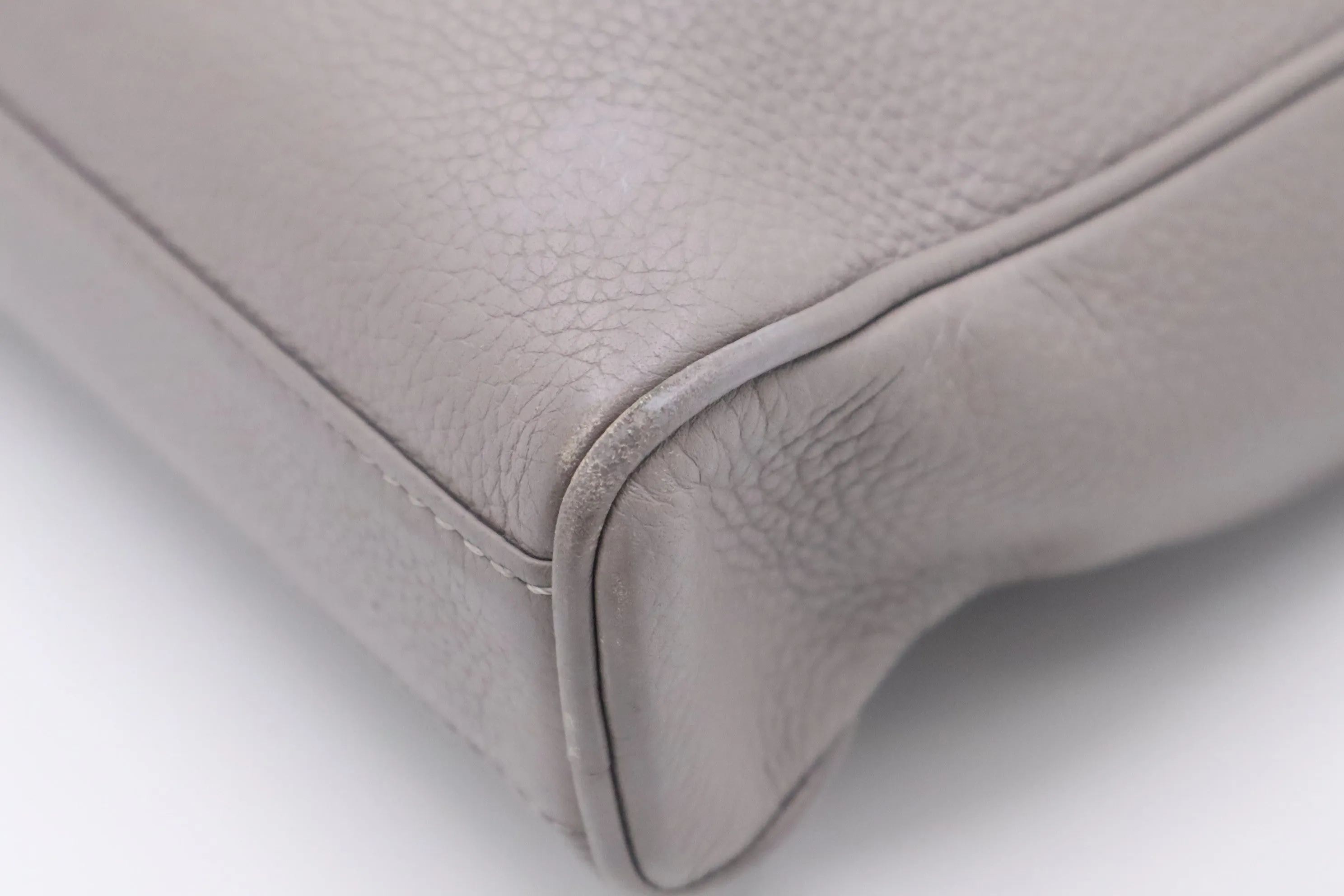 Dior Atelier Business Bag in Grey Leather
