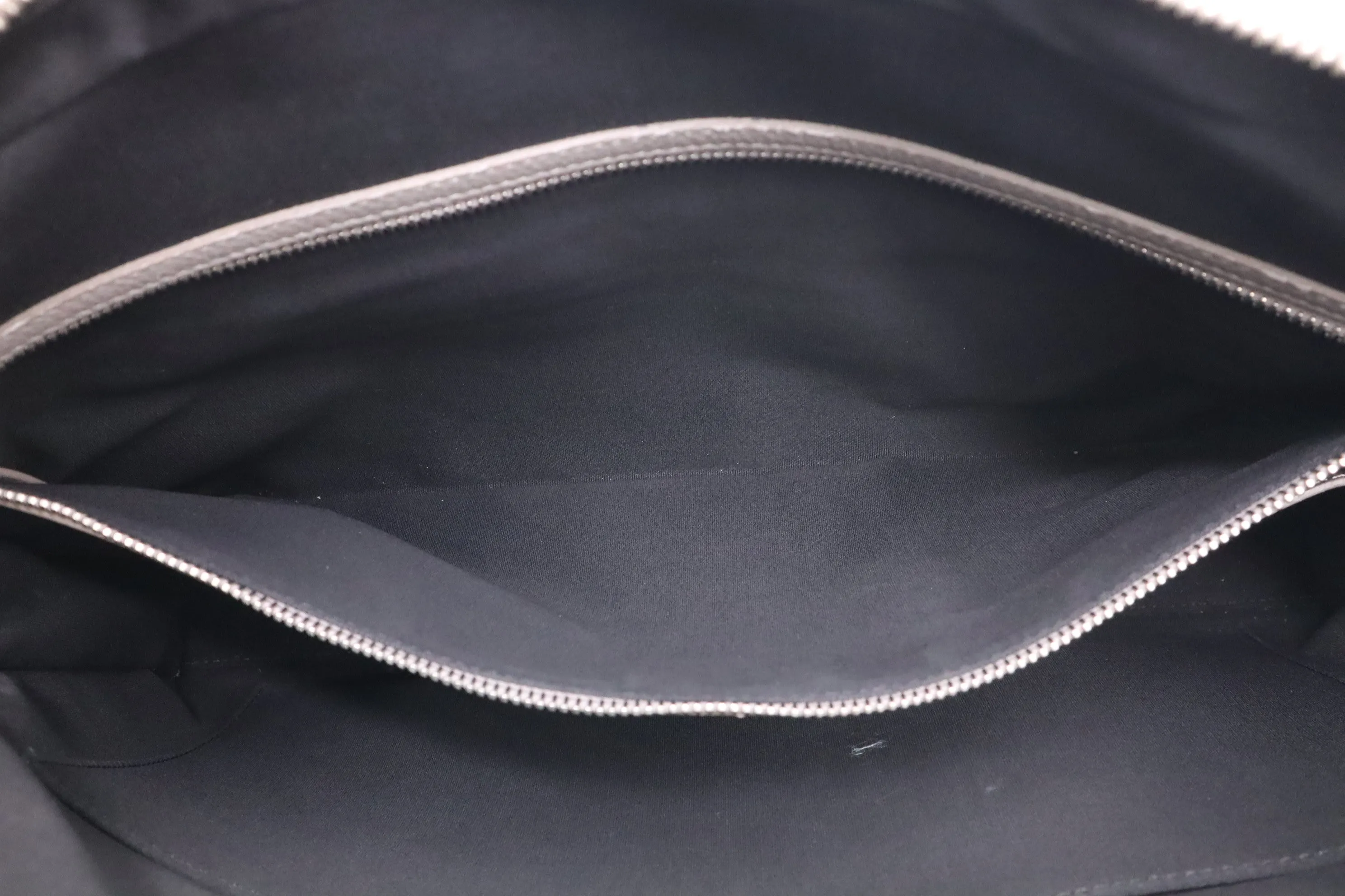 Dior Atelier Business Bag in Grey Leather