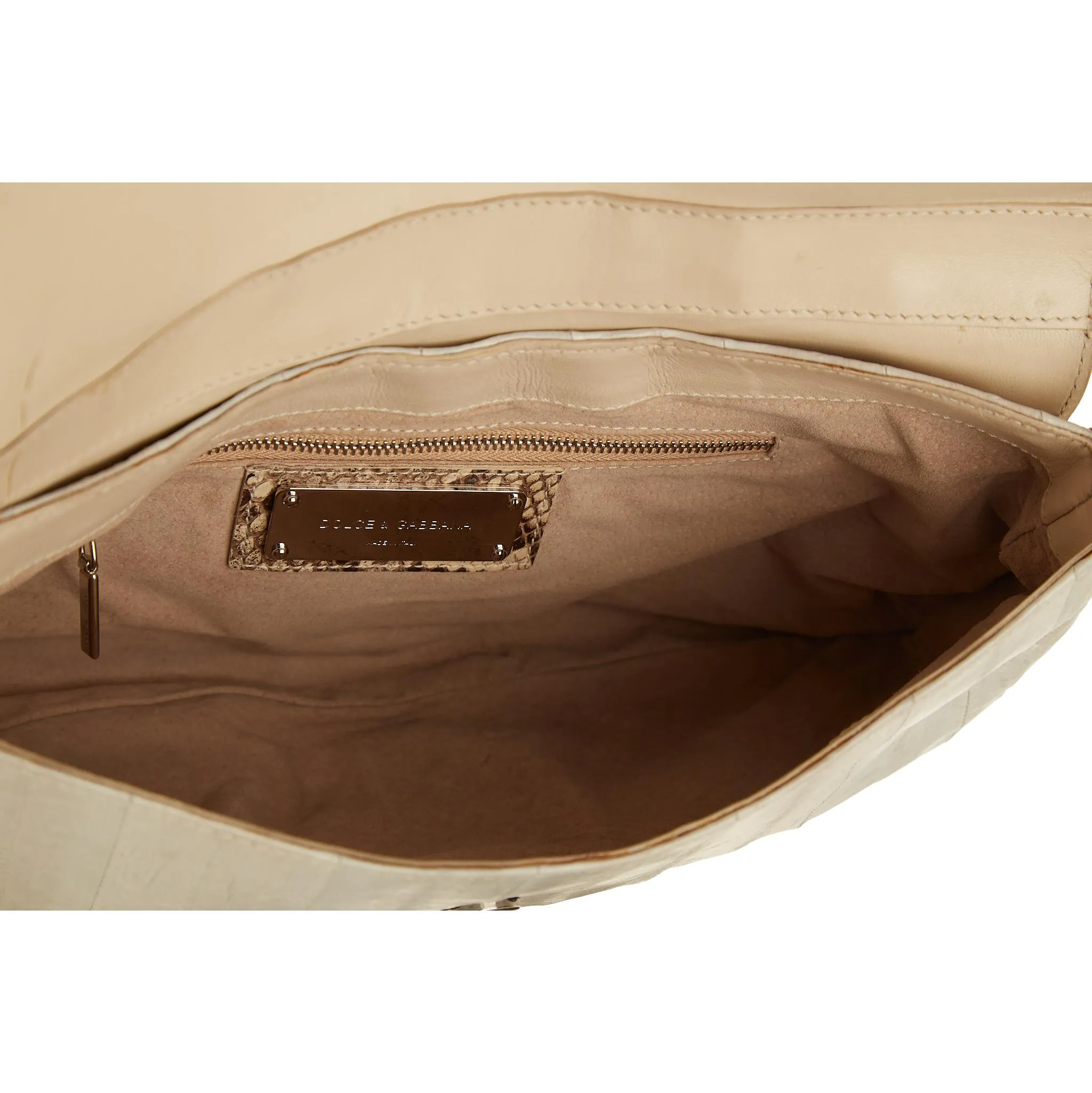 Dolce & Gabbana Snakeskin Shoulder Bag