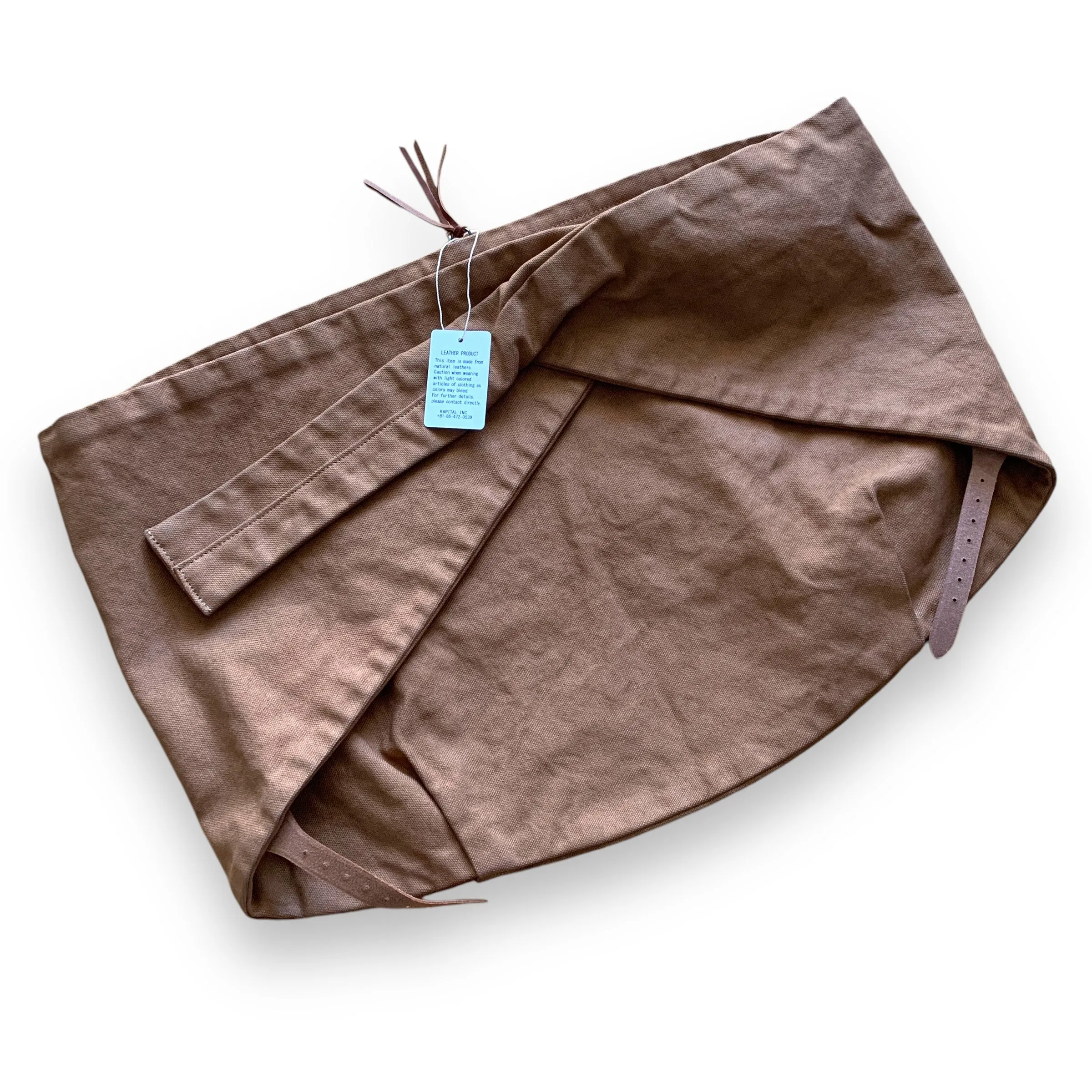 DS! Kapital #6 Cotton Canvas Snufkin Bag