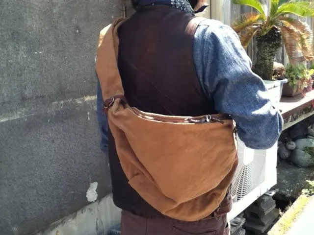 DS! Kapital #6 Cotton Canvas Snufkin Bag