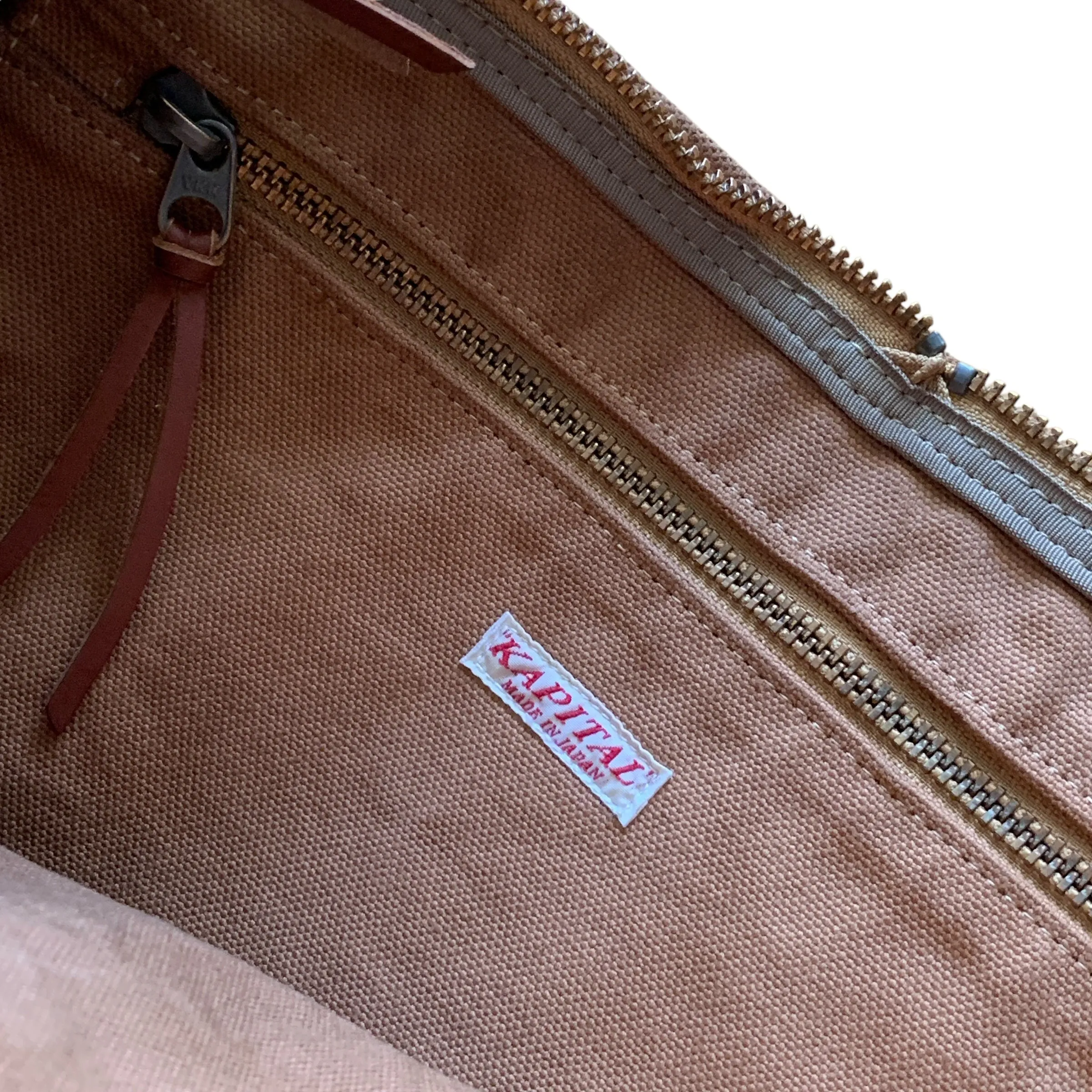 DS! Kapital #6 Cotton Canvas Snufkin Bag