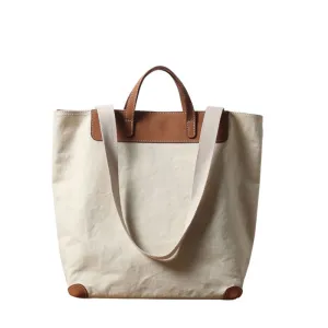 Durable Canvas Tote Bag Casual Shoulder Bags Unisex Canvas Handbags Shopping Bag
