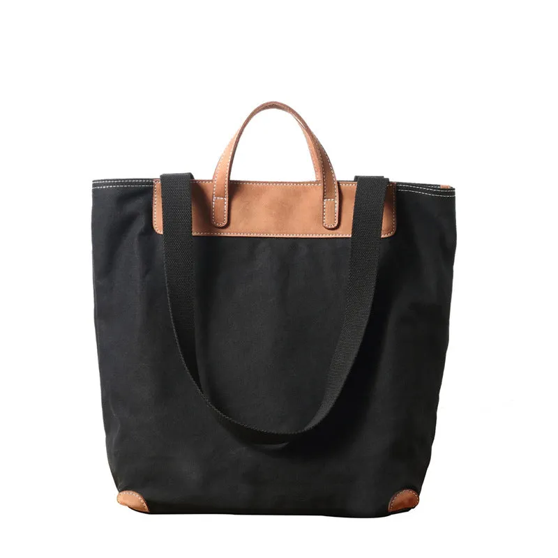 Durable Canvas Tote Bag Casual Shoulder Bags Unisex Canvas Handbags Shopping Bag