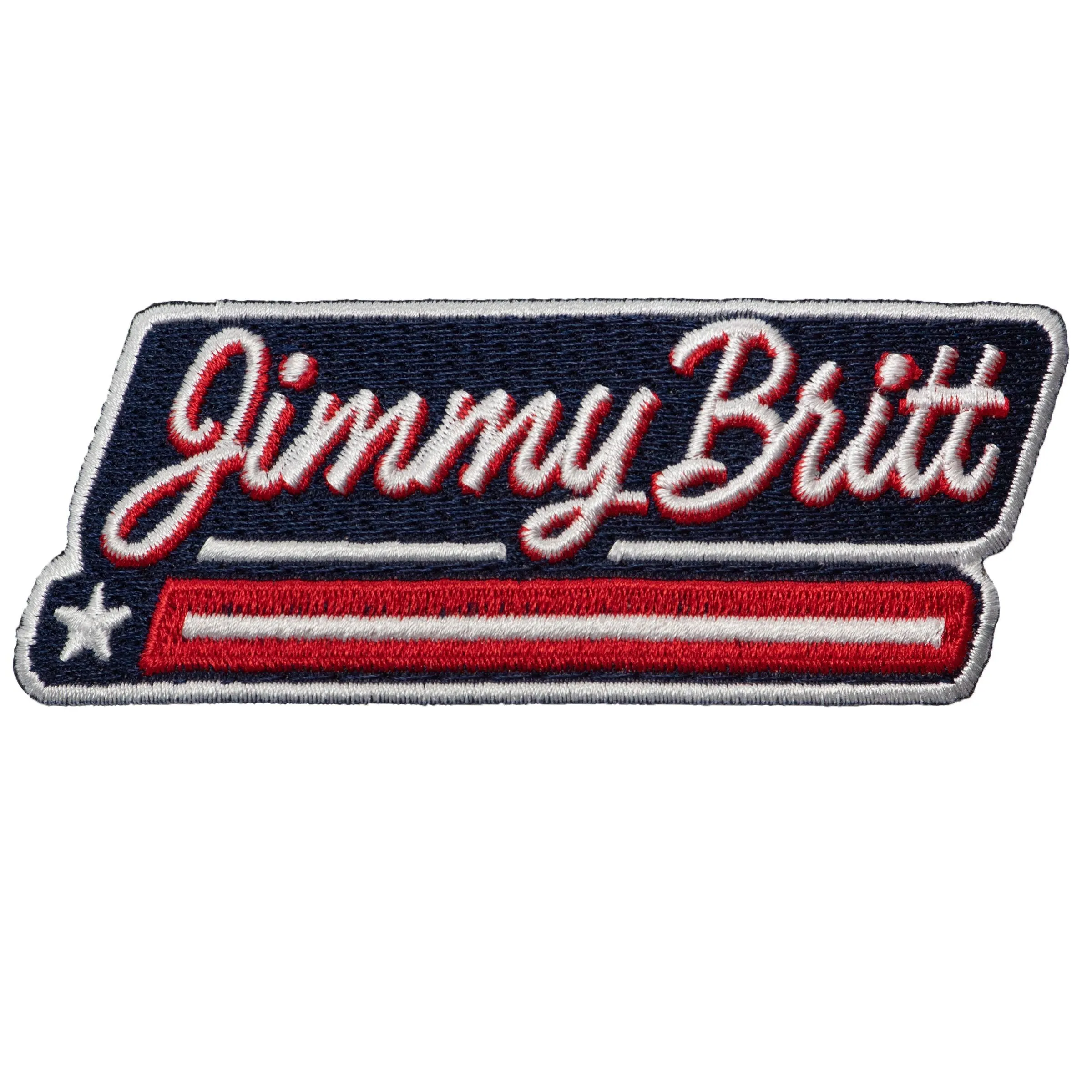 Embroidery Patch with Heat Seal Backing  - #400066