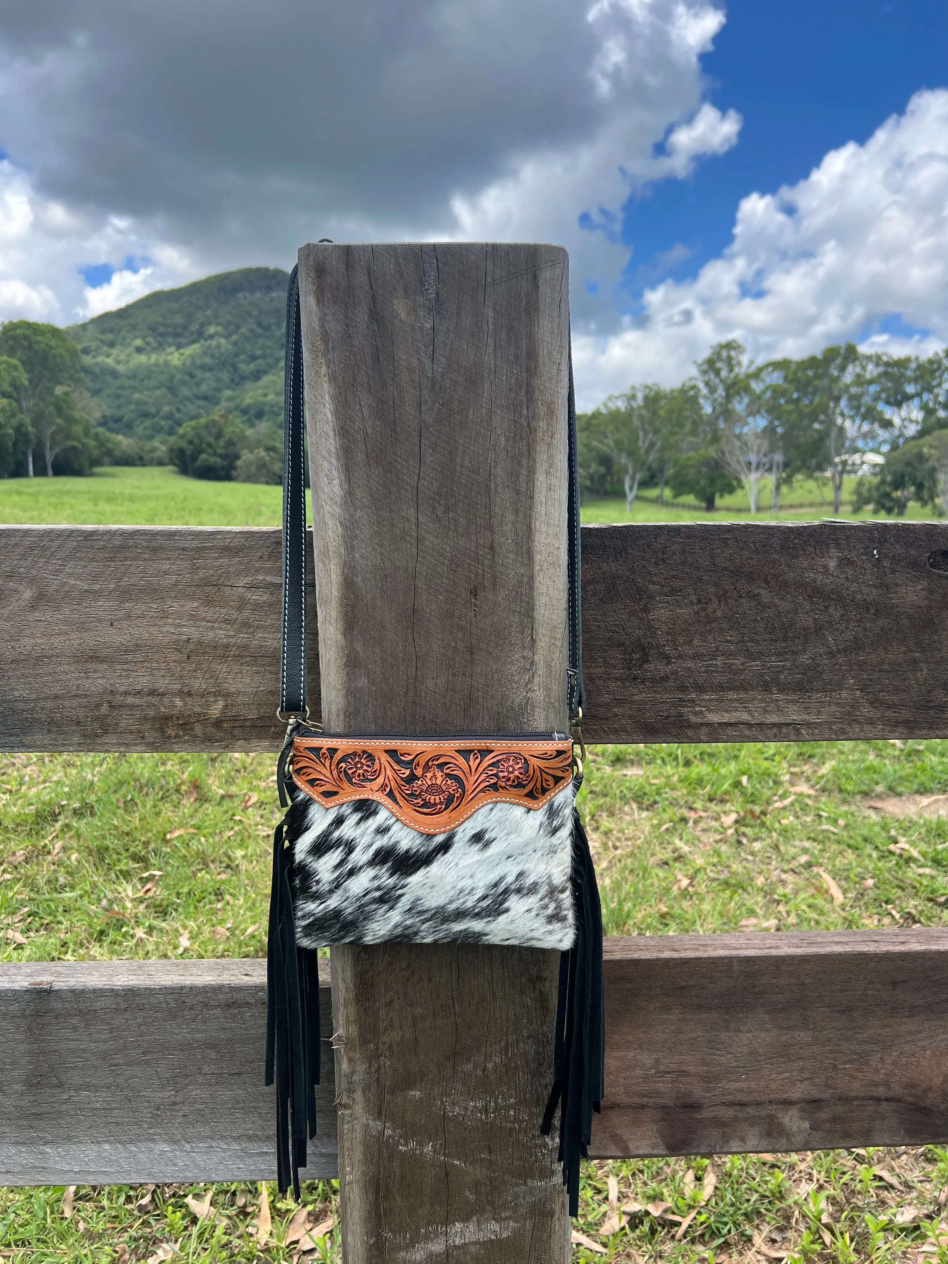 Emerson Cowhide Crossbody