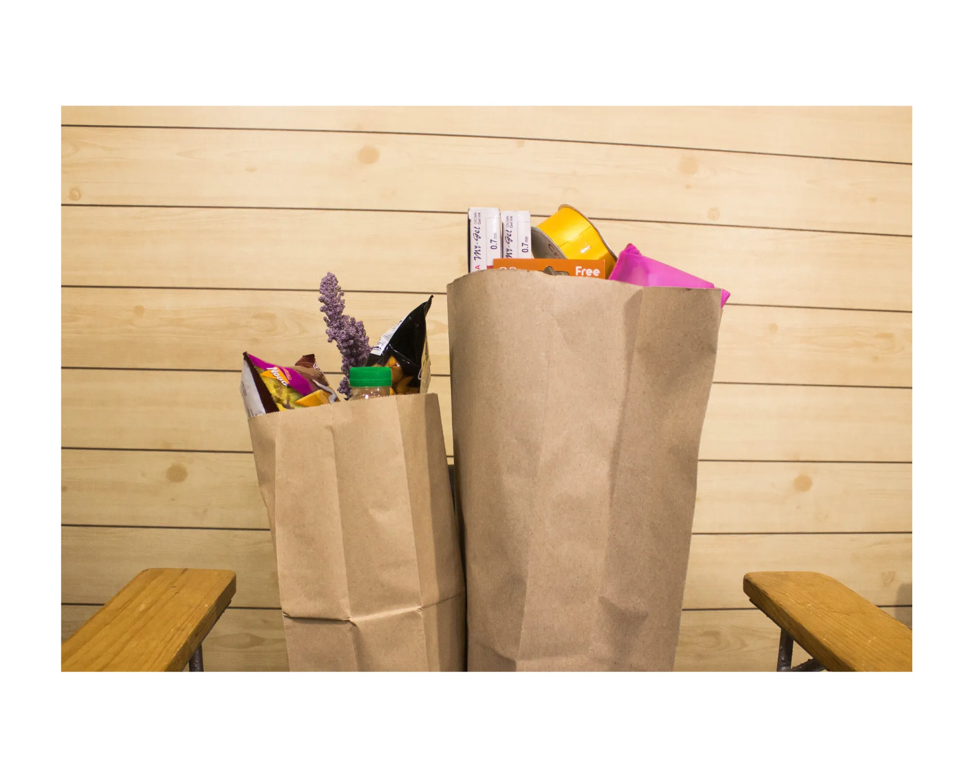 Expanding Brown Paper Bag No.8 (2000pcs)