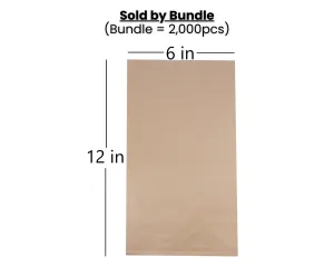 Expanding Brown Paper Bag No.8 (2000pcs)