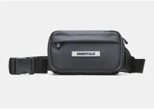 FEAR OF GOD ESSENTIALS "Sling Bag" Dark Black