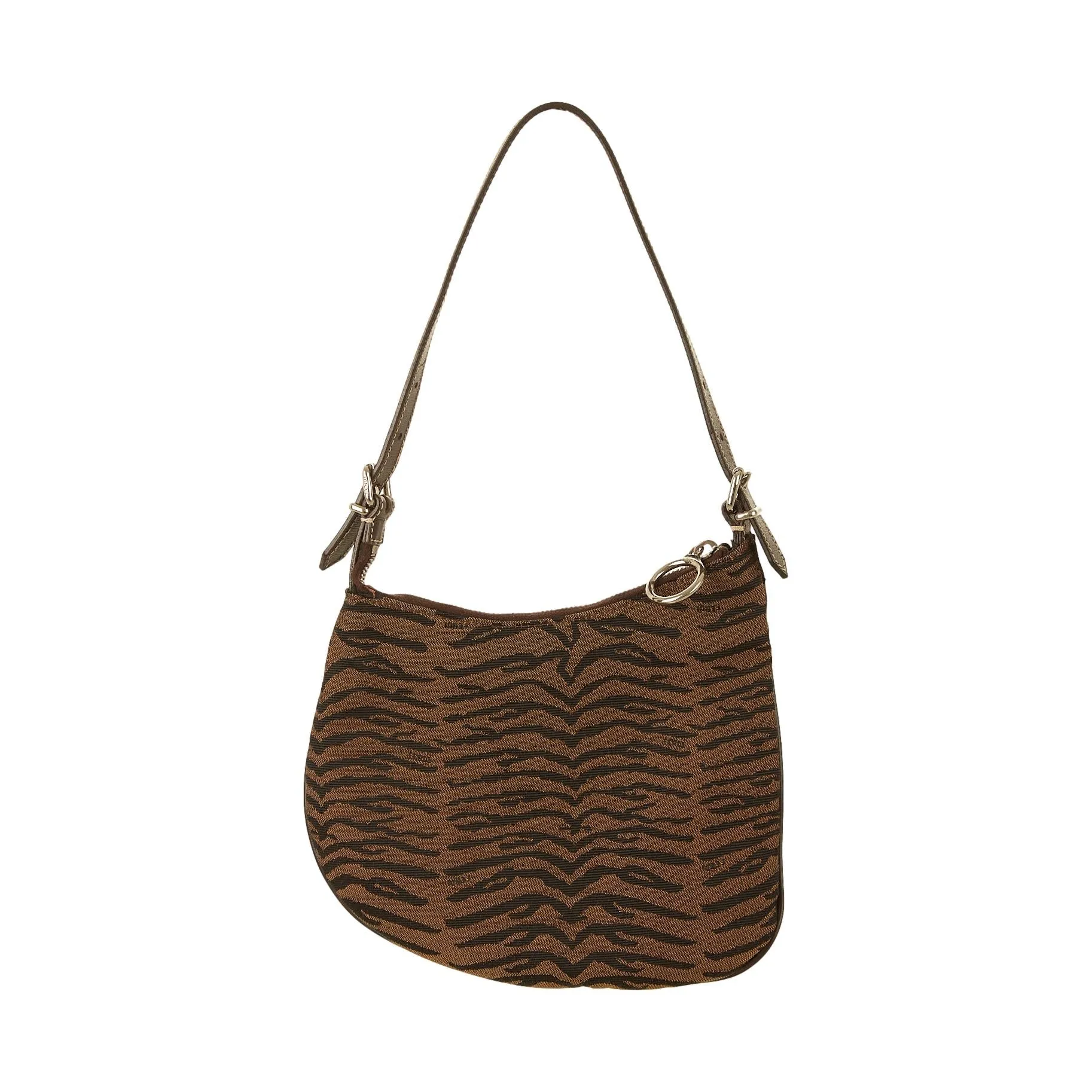 Fendi Tiger Print Mini Shoulder Bag