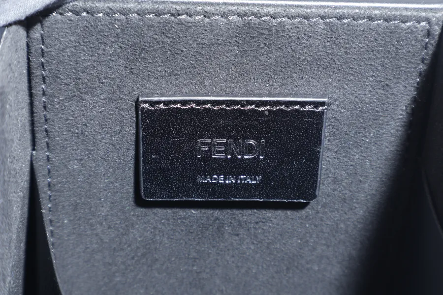 FENDI x NOEL FIELDING CROSSBODY BOX BAG WITH STRAP AND DUST COVER