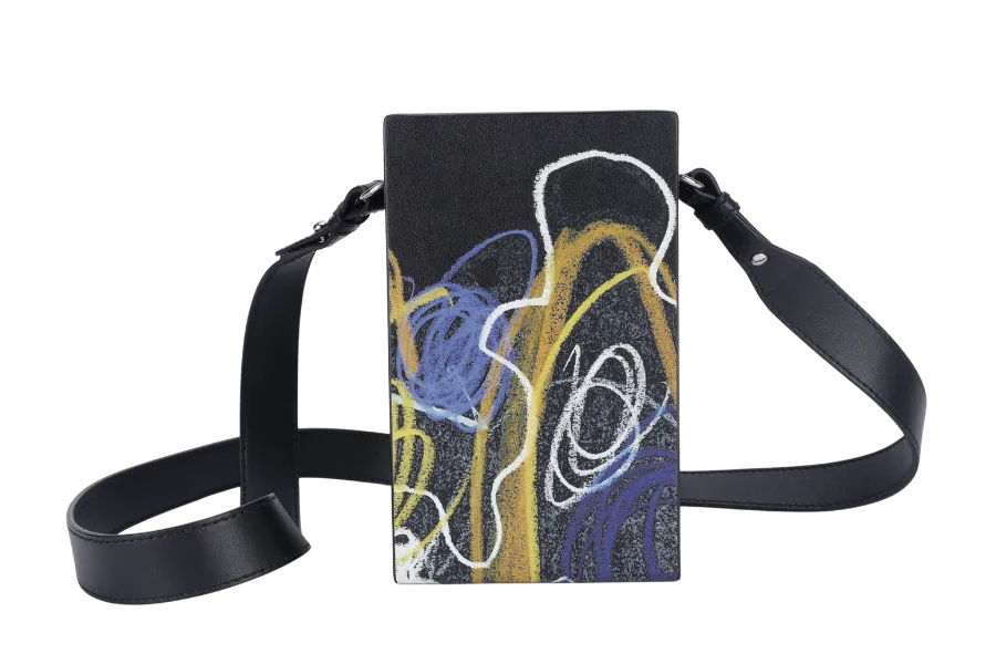 FENDI x NOEL FIELDING CROSSBODY BOX BAG WITH STRAP AND DUST COVER