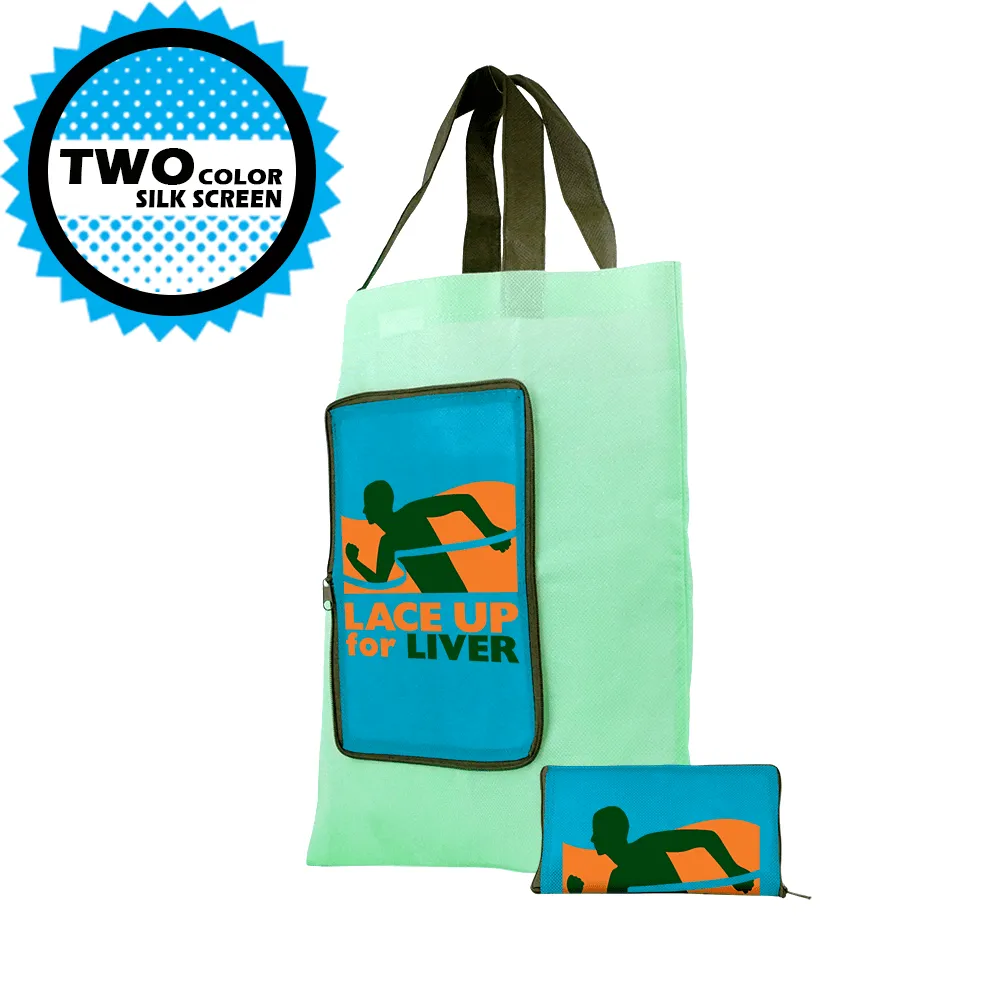 Foldable Zip Tote *Fully Customizable*