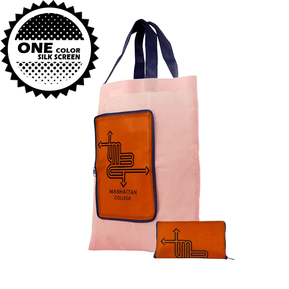 Foldable Zip Tote *Fully Customizable*