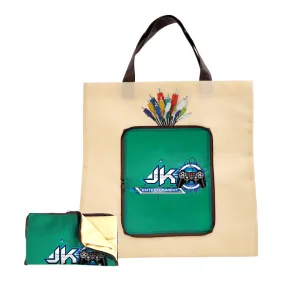 Foldable Zip Tote *Fully Customizable*