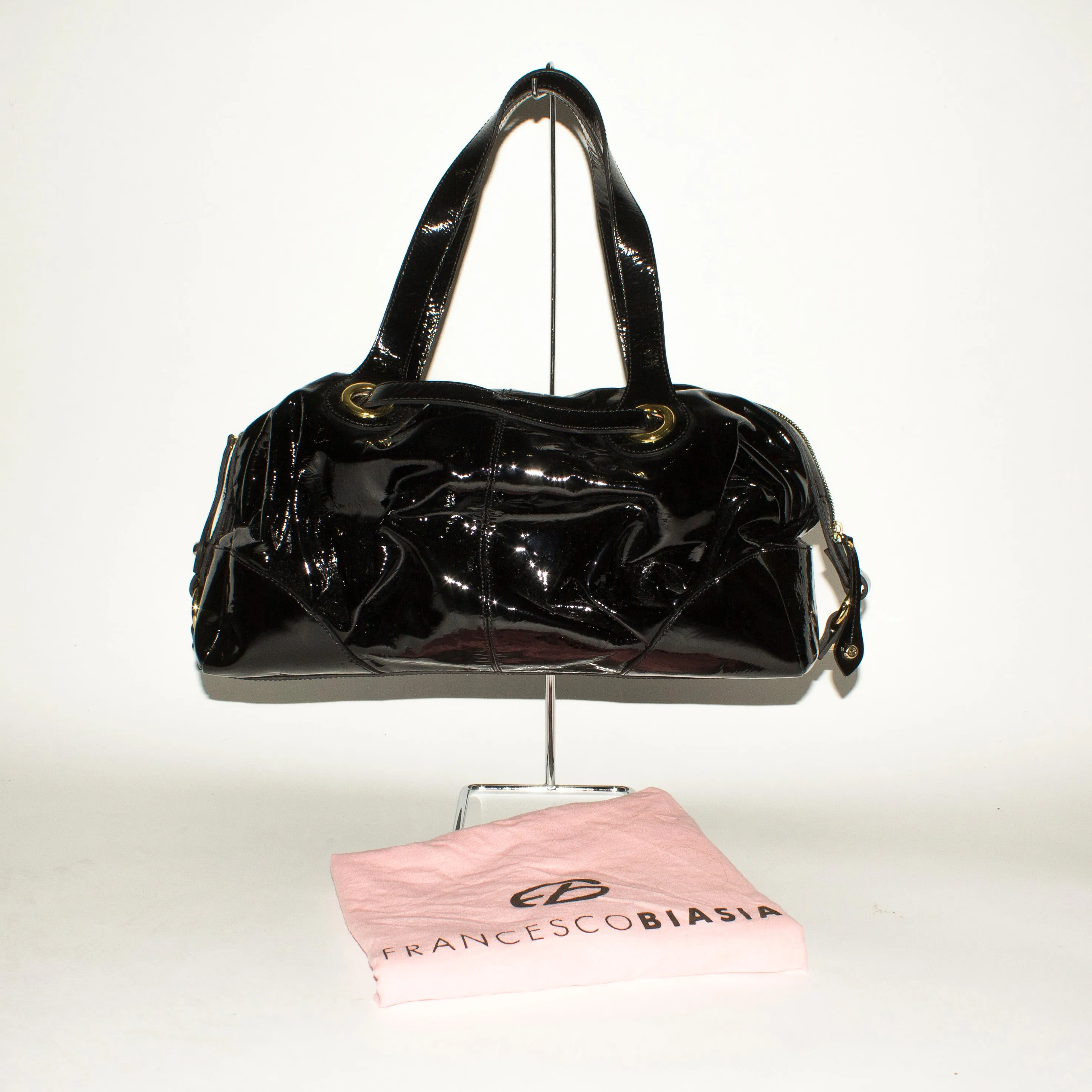 FRANCESCO BIASIA Black Shoulder Bag