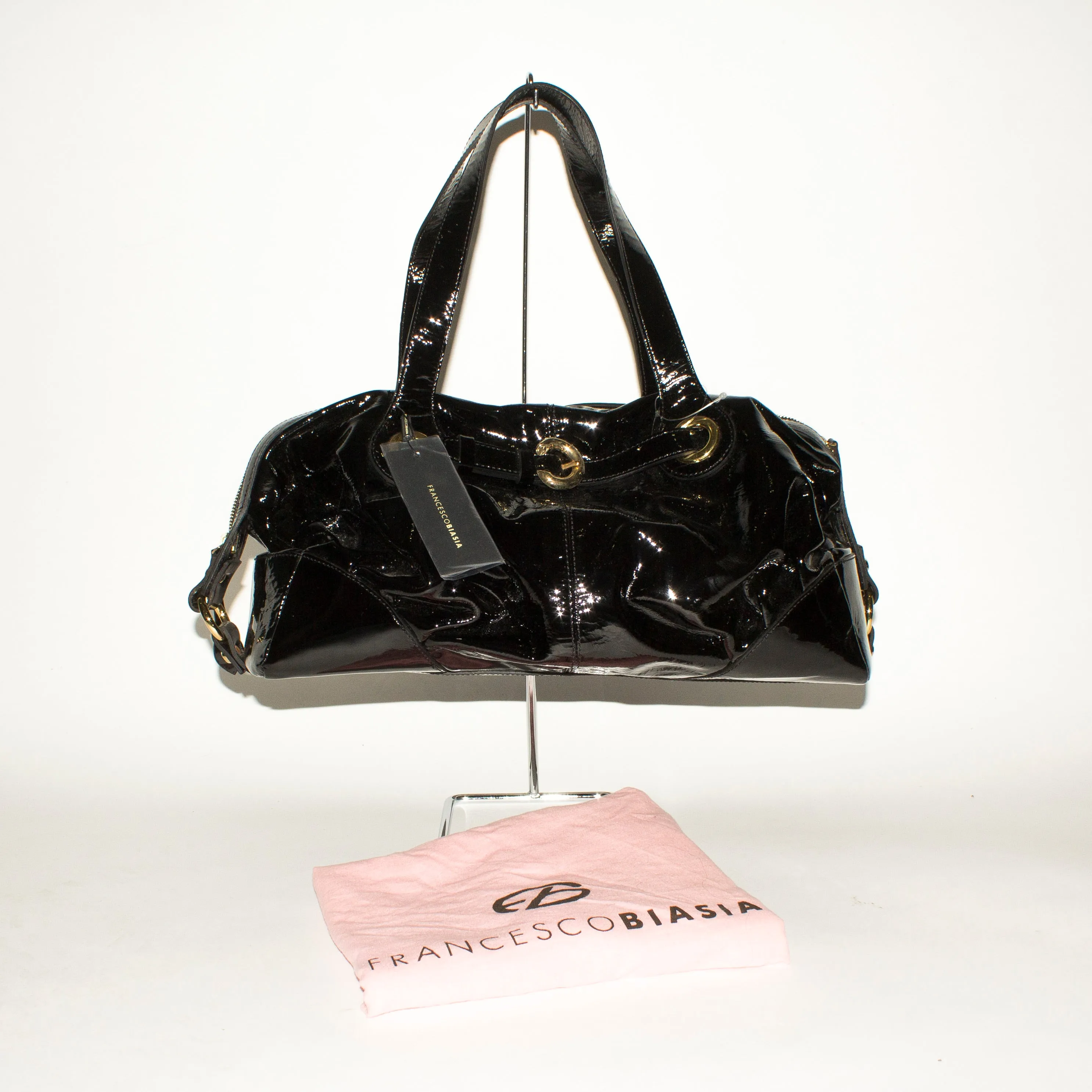 FRANCESCO BIASIA Black Shoulder Bag