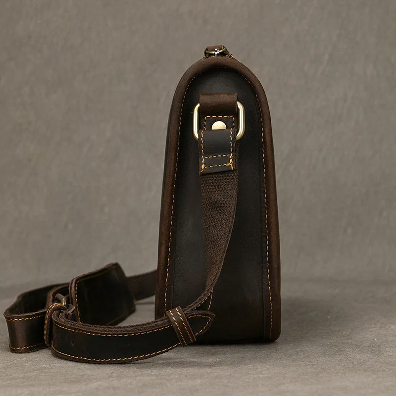 Full Grain Leather Mens Messenger Bag Handcrafted Leather Shoulder Bag Leather Satchel Bag Men Office Bag Work Briefcase