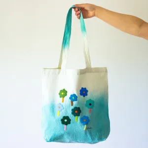 GARDEN #4 FELT ARTWORK TOTE BAG