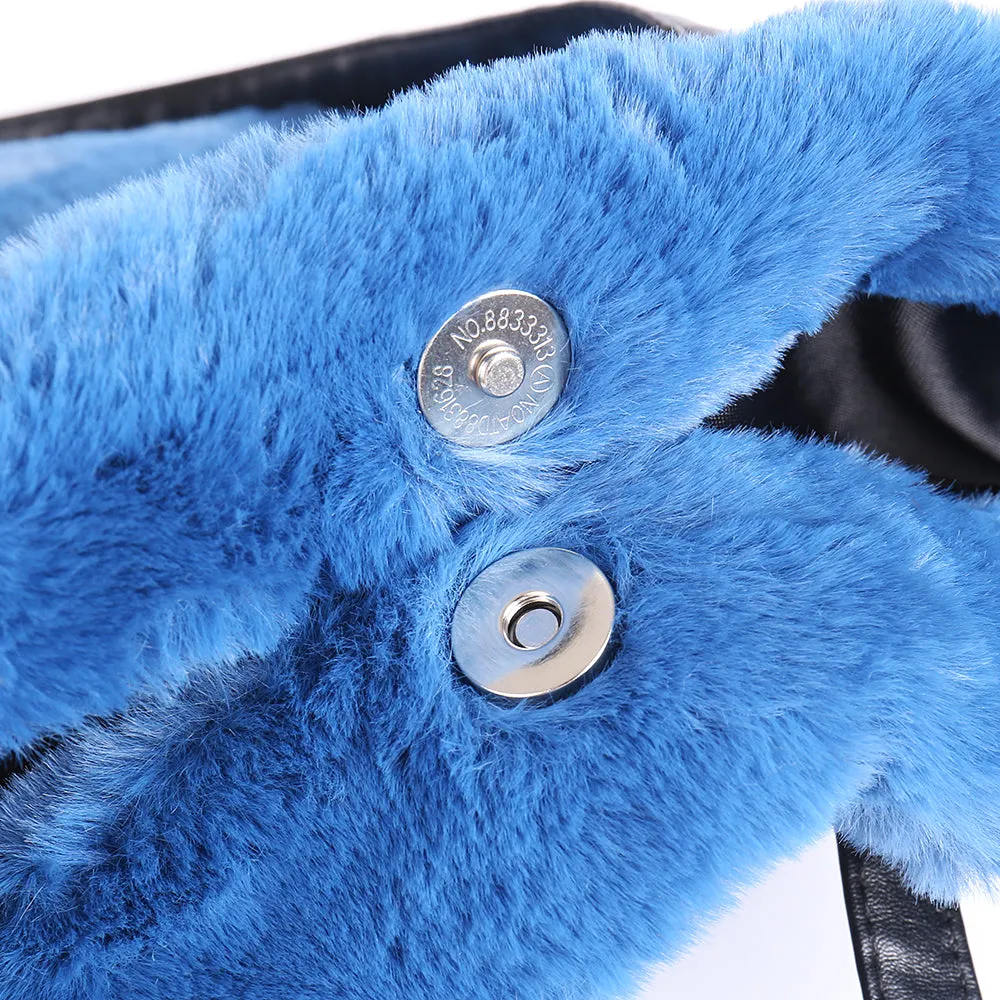 Gertie Fluffy Over Shoulder Purse/Bag