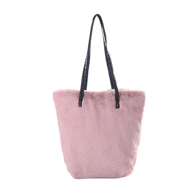 Gertie Fluffy Over Shoulder Purse/Bag