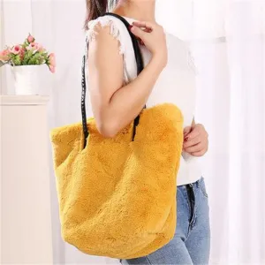 Gertie Fluffy Over Shoulder Purse/Bag