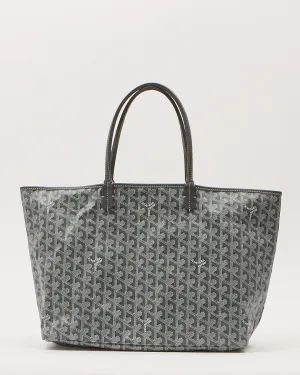 Goyard Grey Goyardine Saint Louis PM Tote Bag