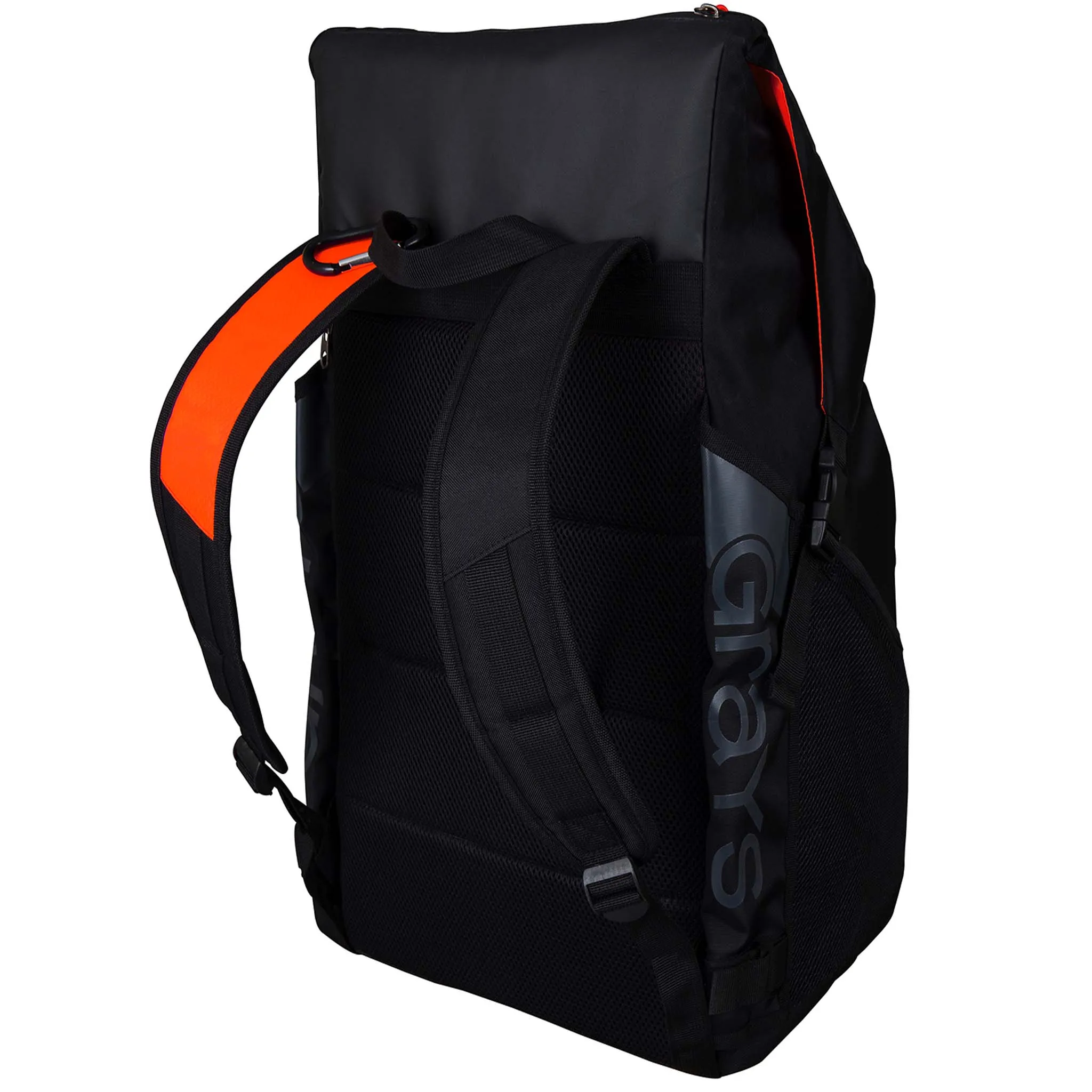 Grays XI Field Hockey Back Pack - Black/Orange**Final Sale, No Refunds or Exchanges**