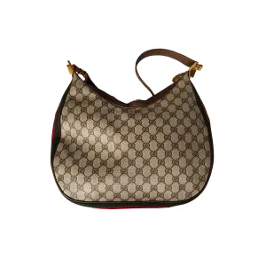 Gucci Brown Monogram Shoulder Bag