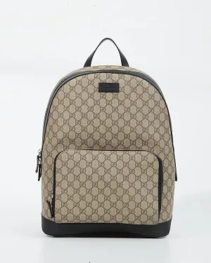 Gucci GG Supreme Canvas/Leather Medium Backpack