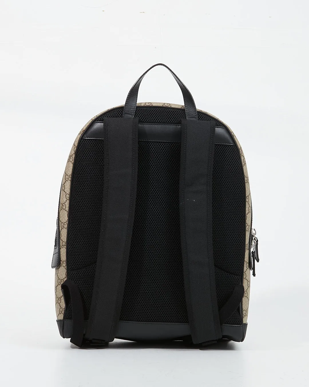 Gucci GG Supreme Canvas/Leather Medium Backpack