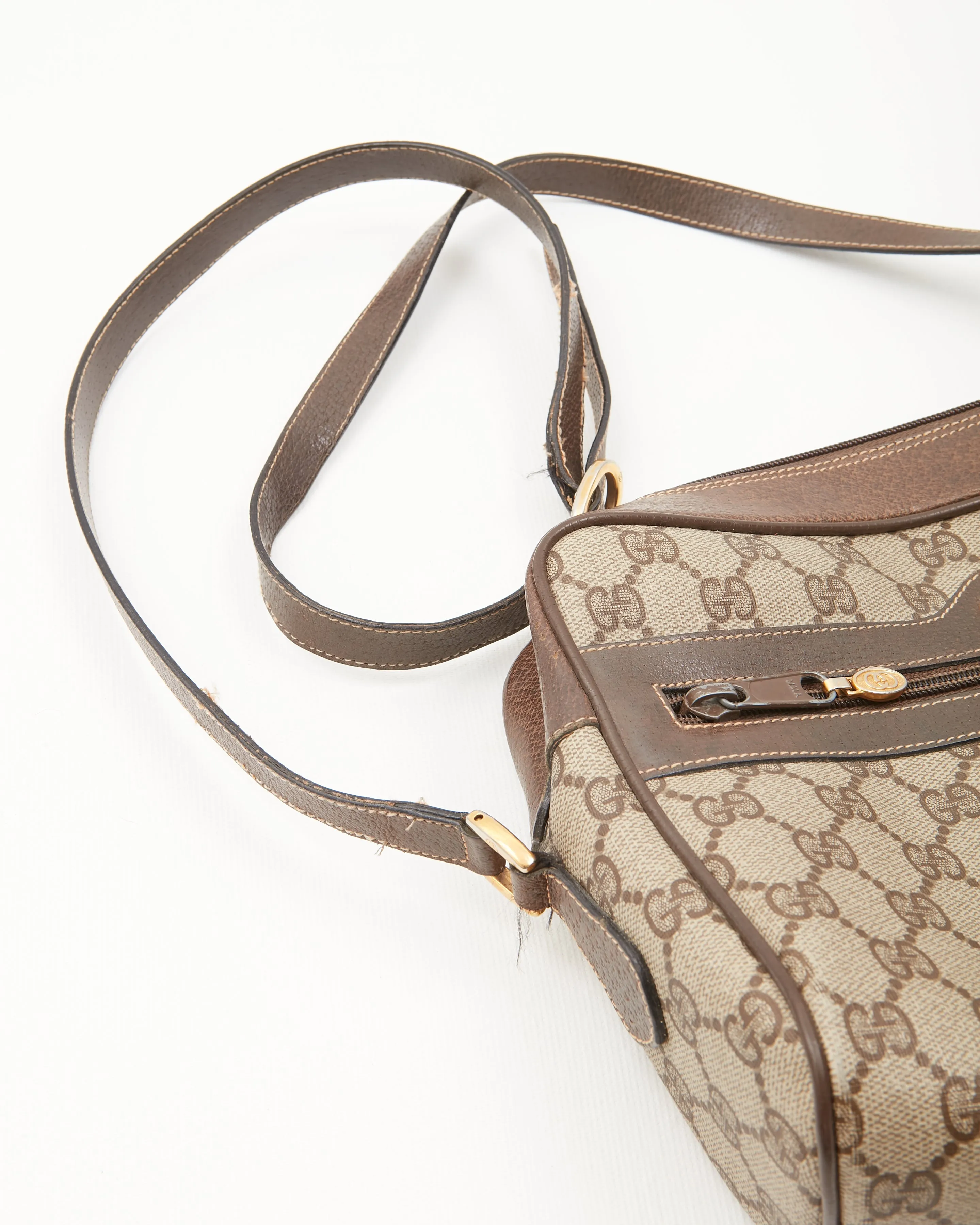 Gucci Vintage GG Supreme Plus Ophidia Crossbody Bag
