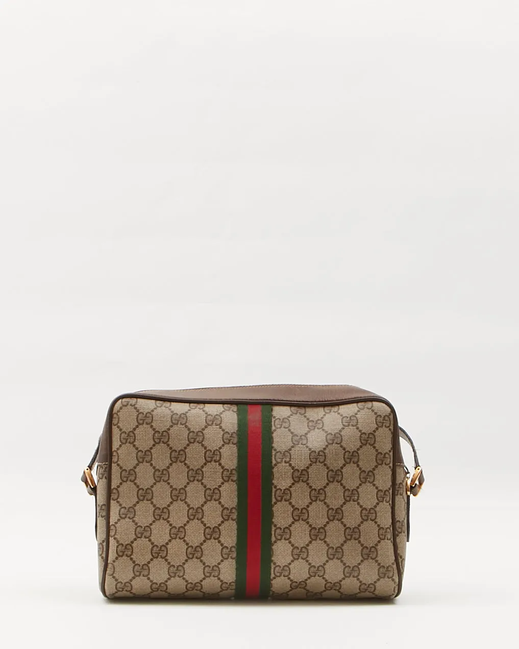 Gucci Vintage GG Supreme Plus Ophidia Crossbody Bag