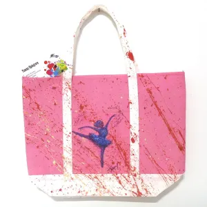 Hand Painted Tote Bag
