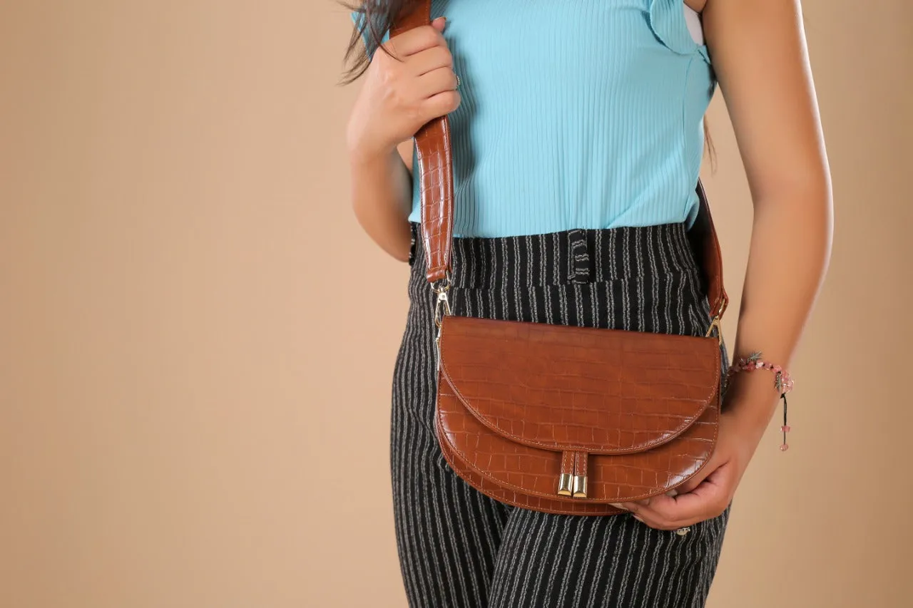 Havane Cross bag with Handles