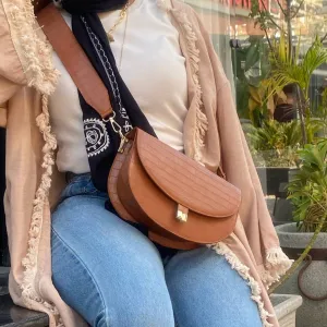 Havane Cross bag with Handles