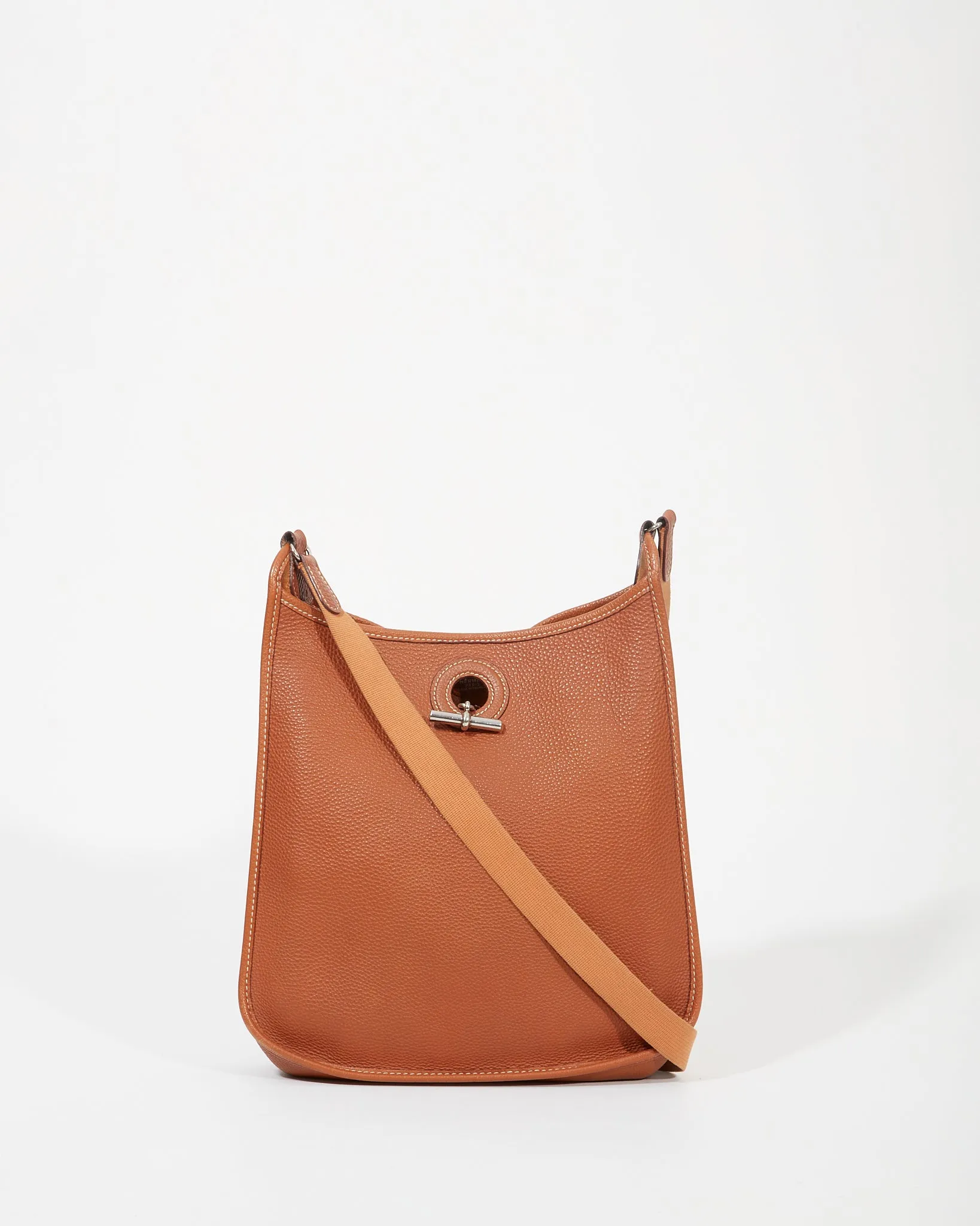 Hermes Gold Togo Leather Vespa PM Corssbody Bag