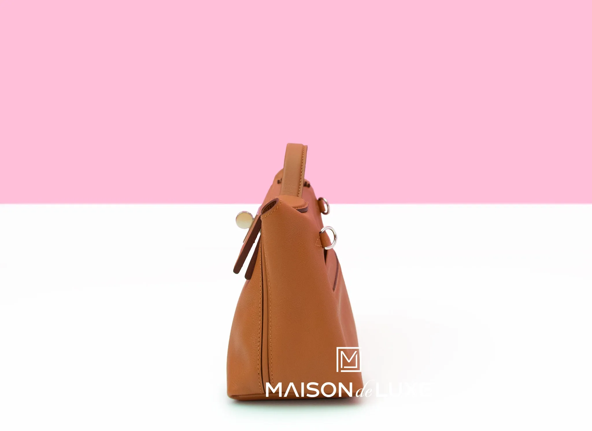 Hermes Mini 24/24 Bag Gold Evercolor