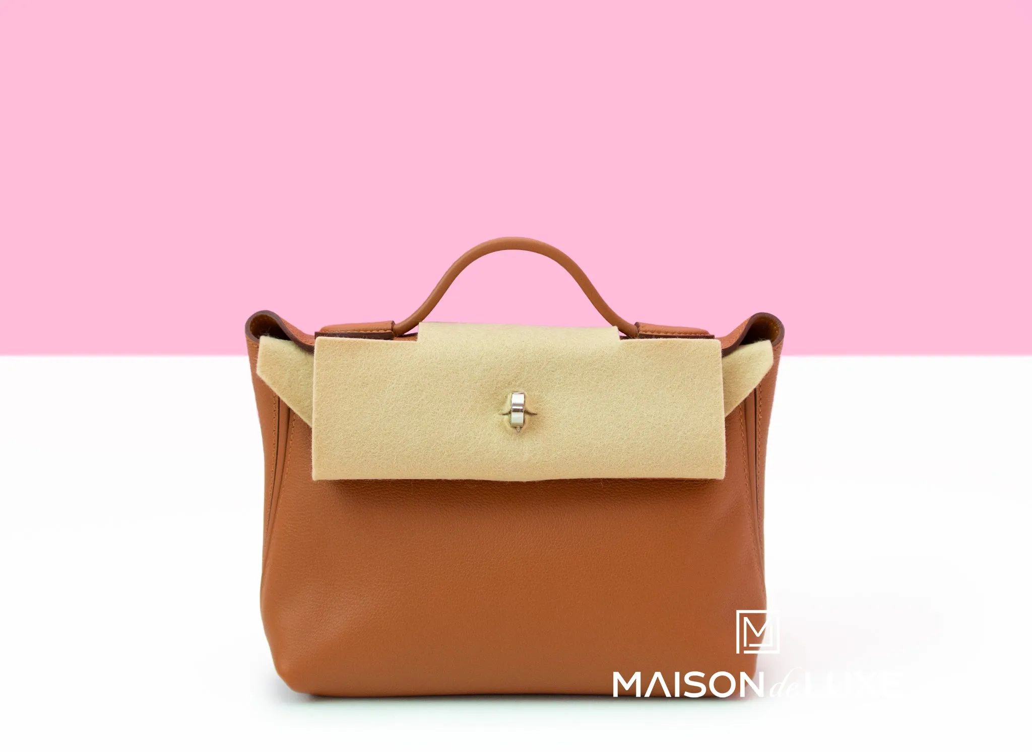 Hermes Mini 24/24 Bag Gold Evercolor
