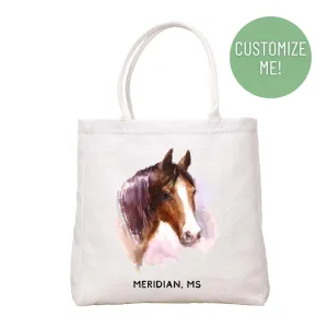 Hometown Horse Tote Bag