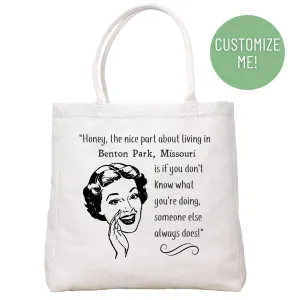 Honey Tote Bag