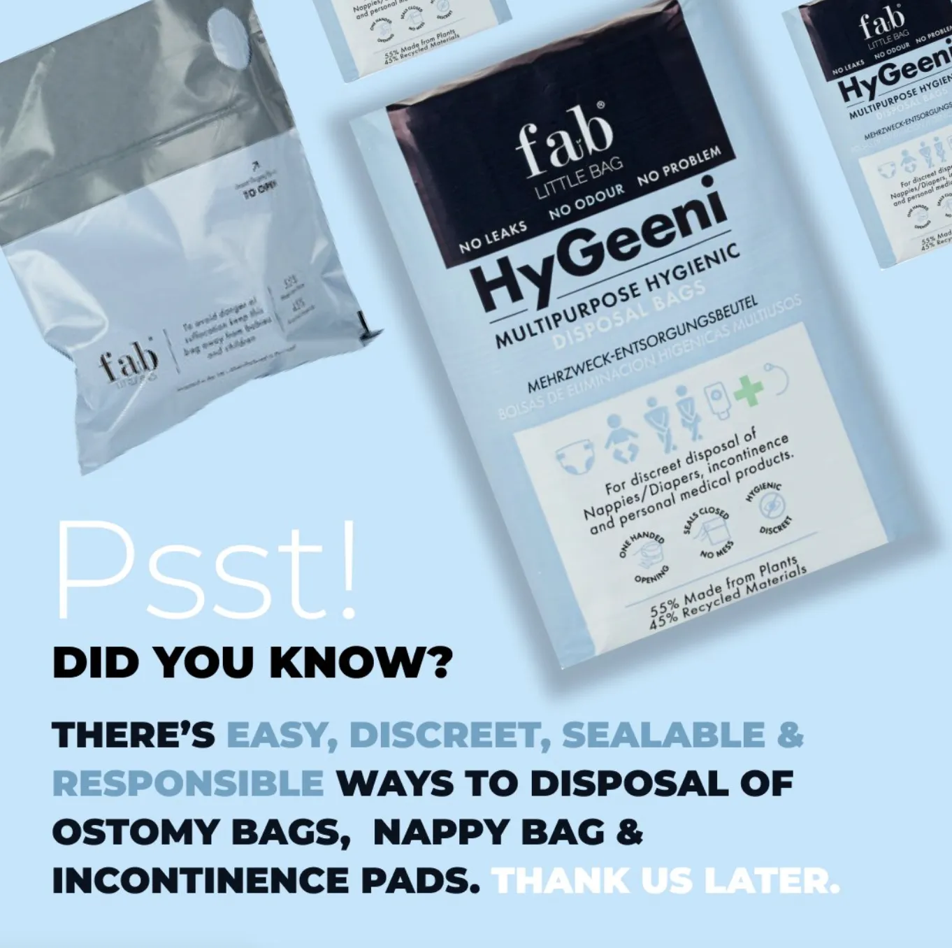 HyGeeni Disposal Bags