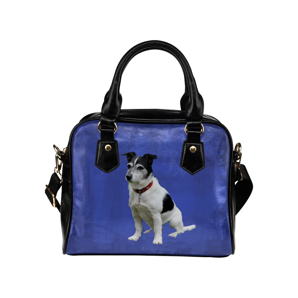 Jack Russell Terrier Shoulder Bag - Blue