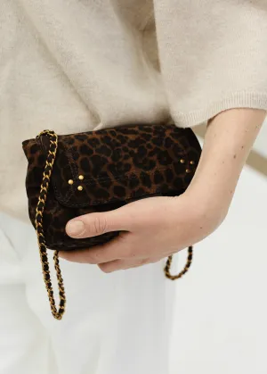 Jerome Dreyfuss Lulu Small Imprime Léopard Naturel