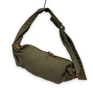 Kapital #6 Cotton Canvas Little Snufkin Bag Olive