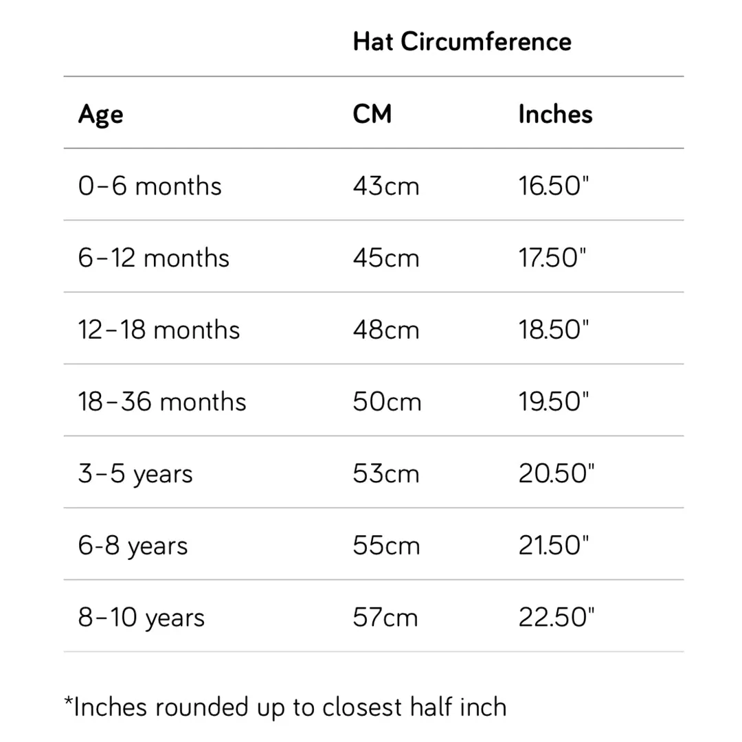 Kids Cub hat with neck flap: London Brights