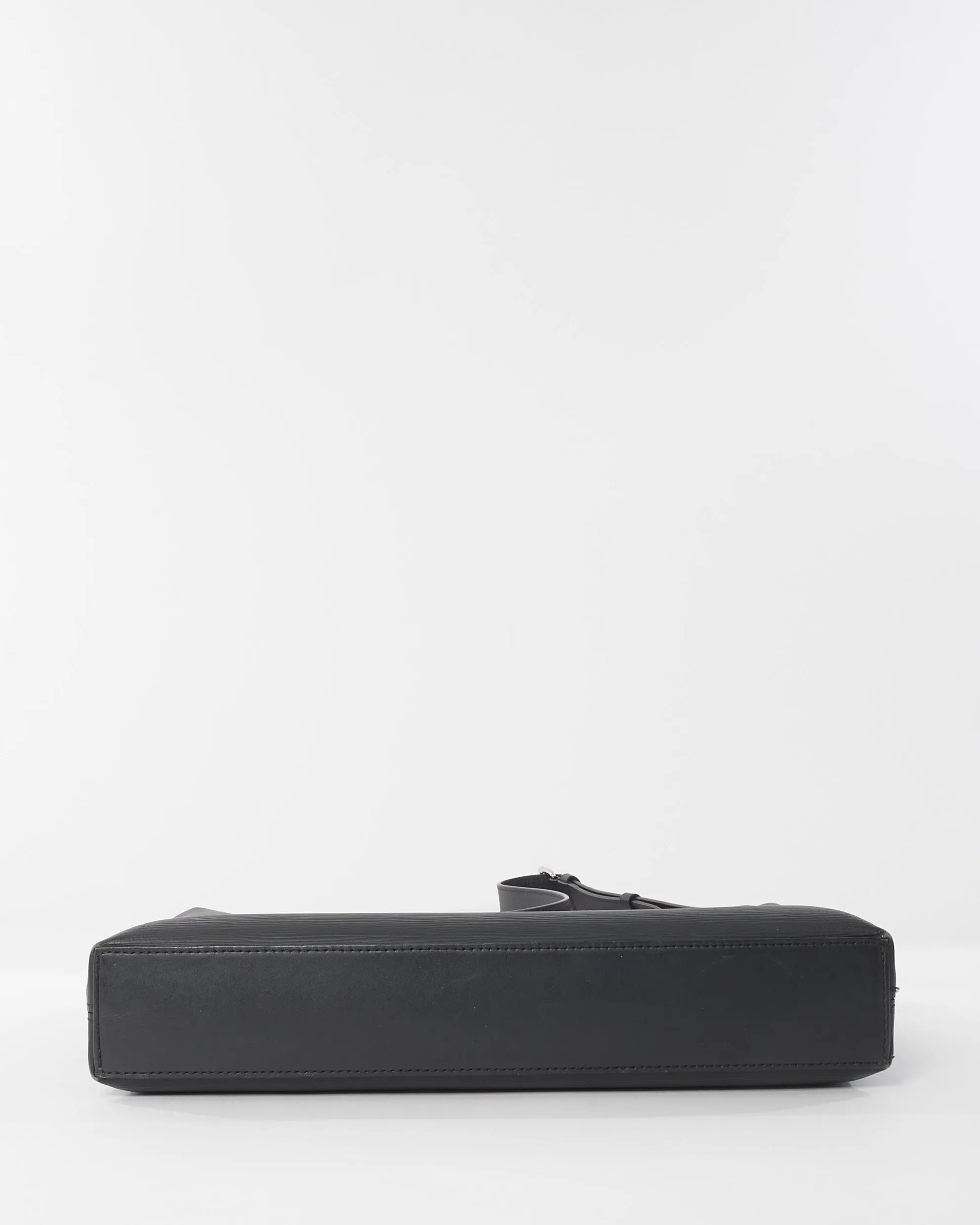 Louis Vuitton Black Epi Leather Porte Document Jules Business Bag