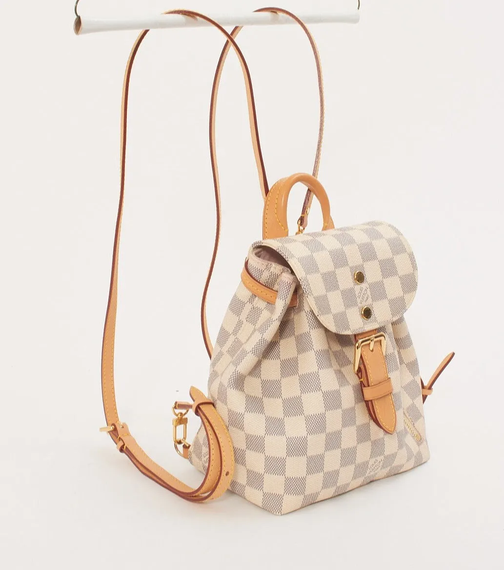 Louis Vuitton Damier Azur Sperone Backpack